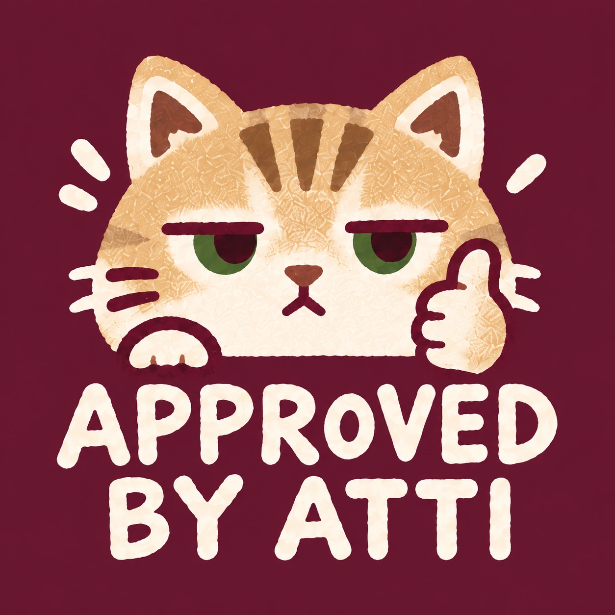 Approved by Atti stamp